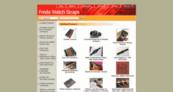 Desktop Screenshot of fredawatchstraps.com